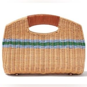 J. McLaughlin Rhode Wicker Bag